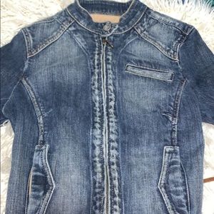GUESS SIP-UP JEAN JACKET